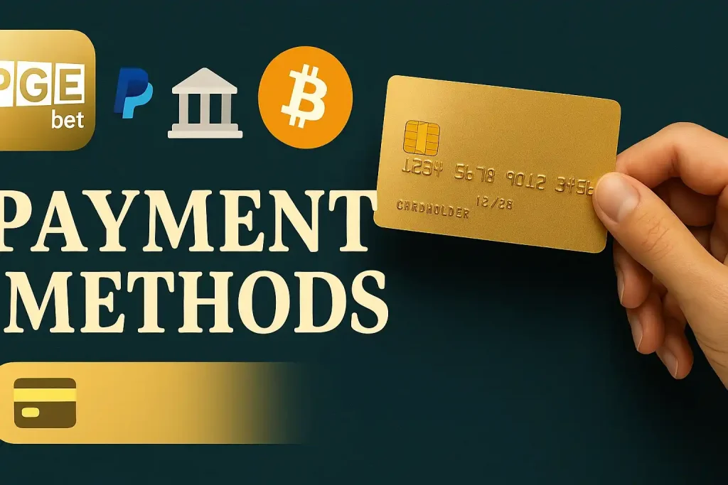 PGEbet has lined up cards, e-wallets, local bank transfers, and even cryptocurrency rails in a single funding window.